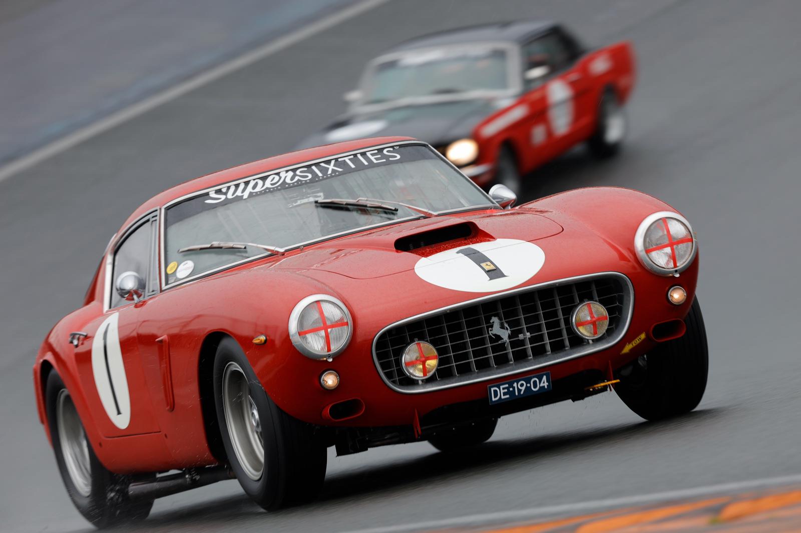 Alexander van der Lof in the Ferrari SWB credits Senten Images
