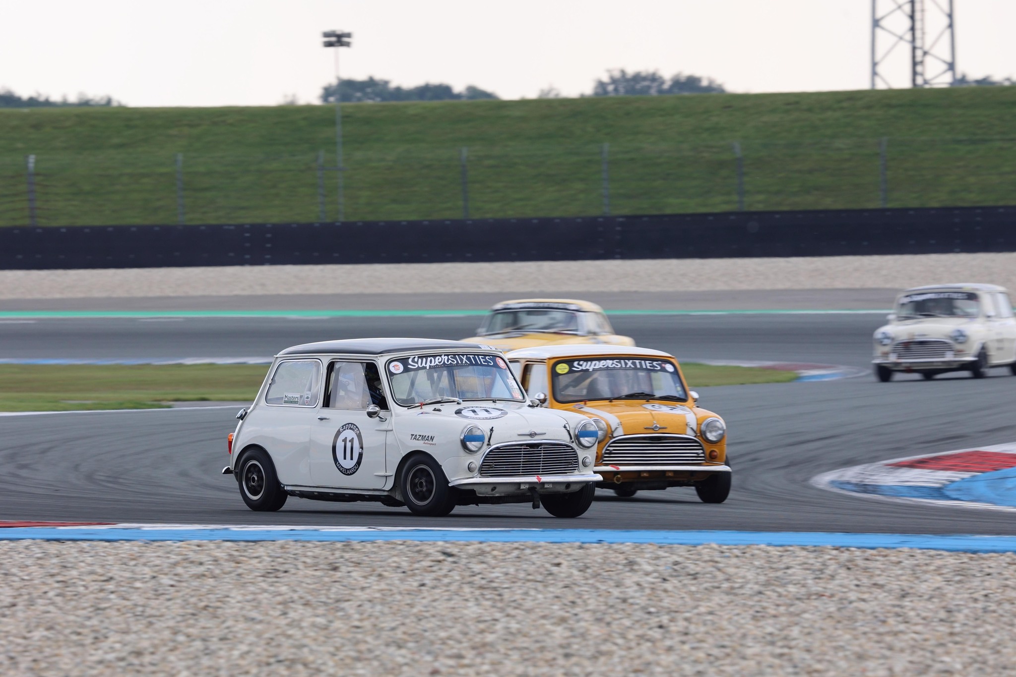 Dante and Jop Rappange were victorious in the Mini class with their Cooper S credits Senten Images