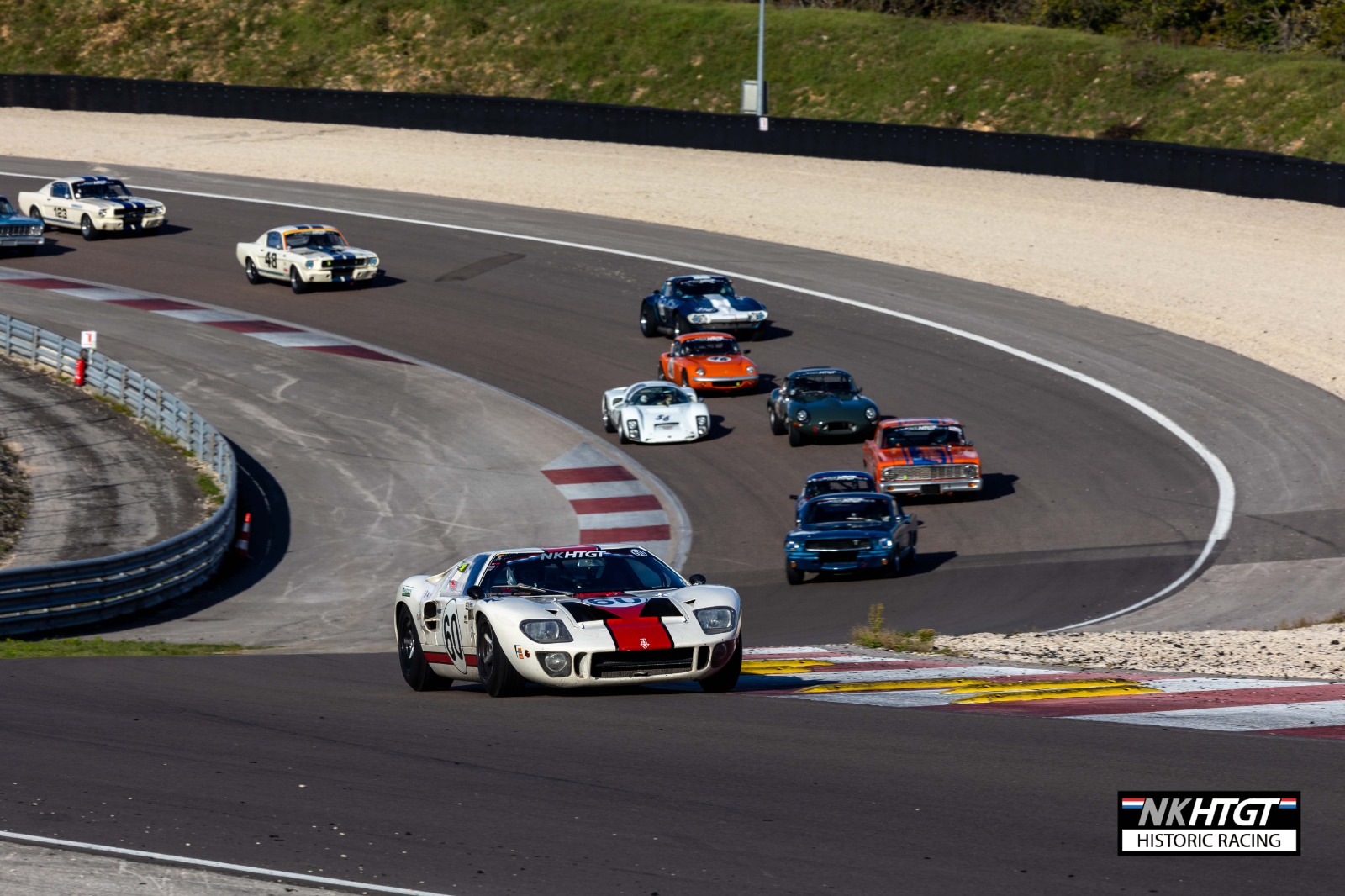 Kennet Persson dominated both races in his Ford GT40